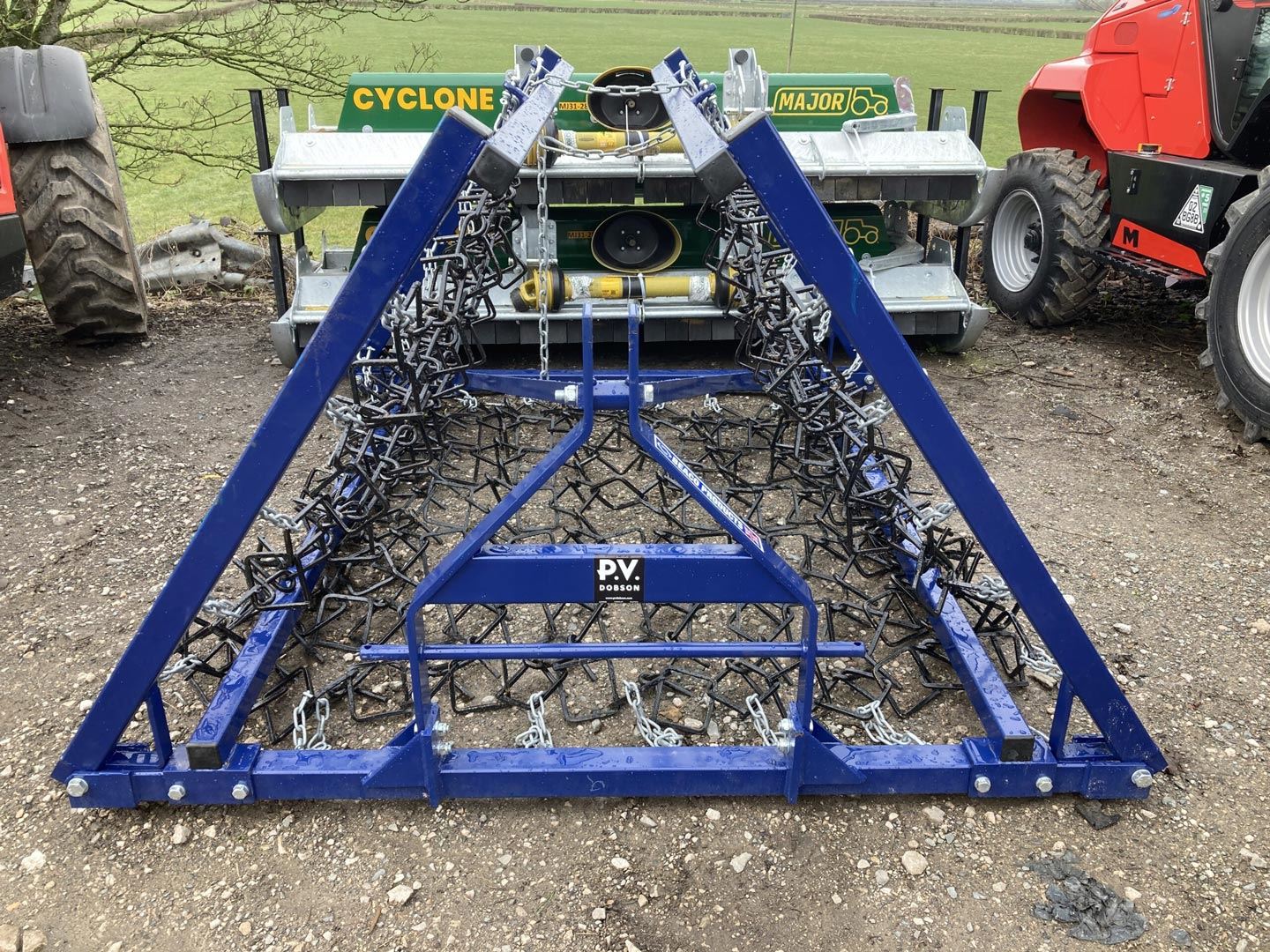 Beaconsfield Mounted chain harrows