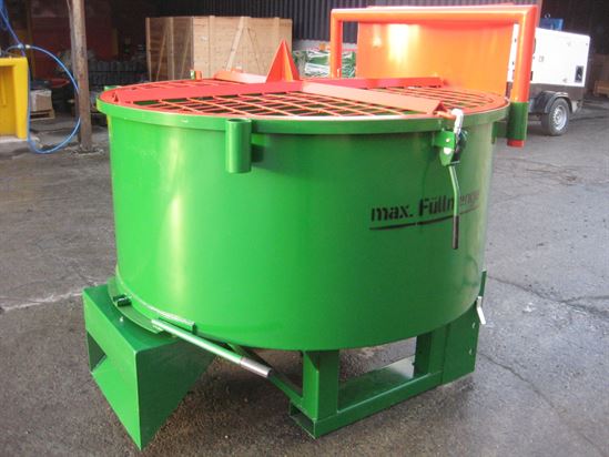 DBM concrete pan mixer