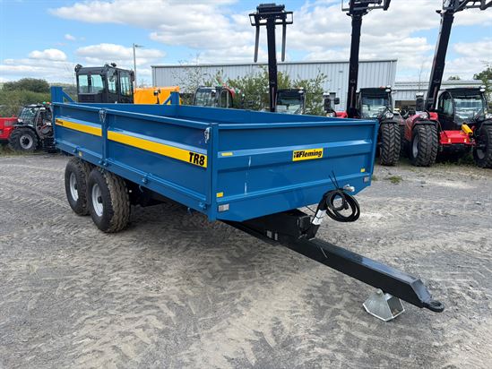 TR8 tipping trailer