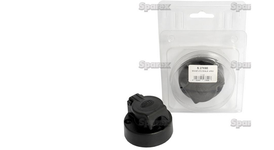 3 Pin Auxiliary Female Socket