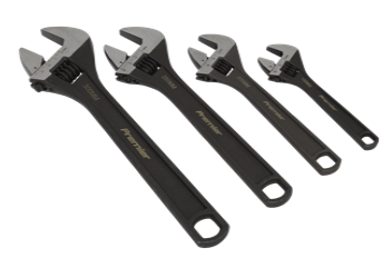 4pc Adjustable Wrench Set