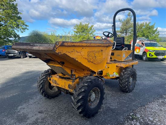 3 Tonne Swivel Skip Dumper 