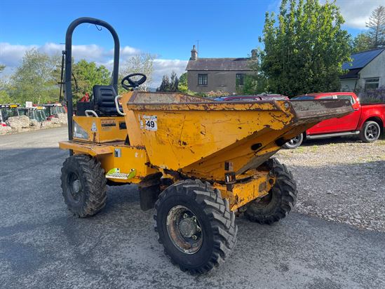 3 Tonne Swivel Skip Dumper 