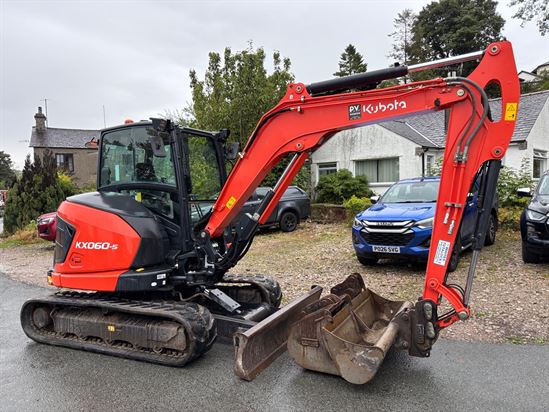 KX060-5 Hi-Spec Excavator 