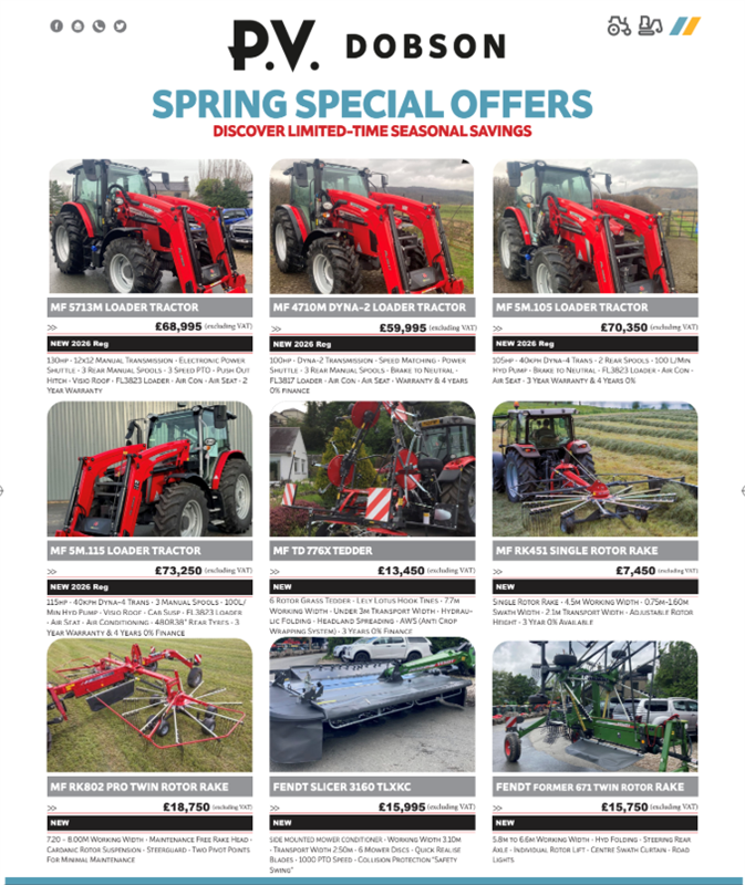 April Spring Offers