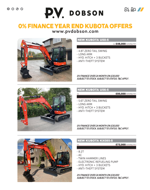 Kubota Offers